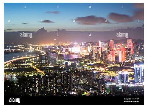 深圳夜景摄影图简介