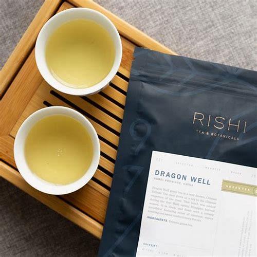 龙井茶产品的光影与质感