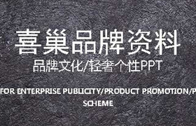 喜巢品牌商业计划书