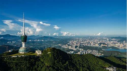 夜幕下的梧桐山:深圳的璀璨明珠
